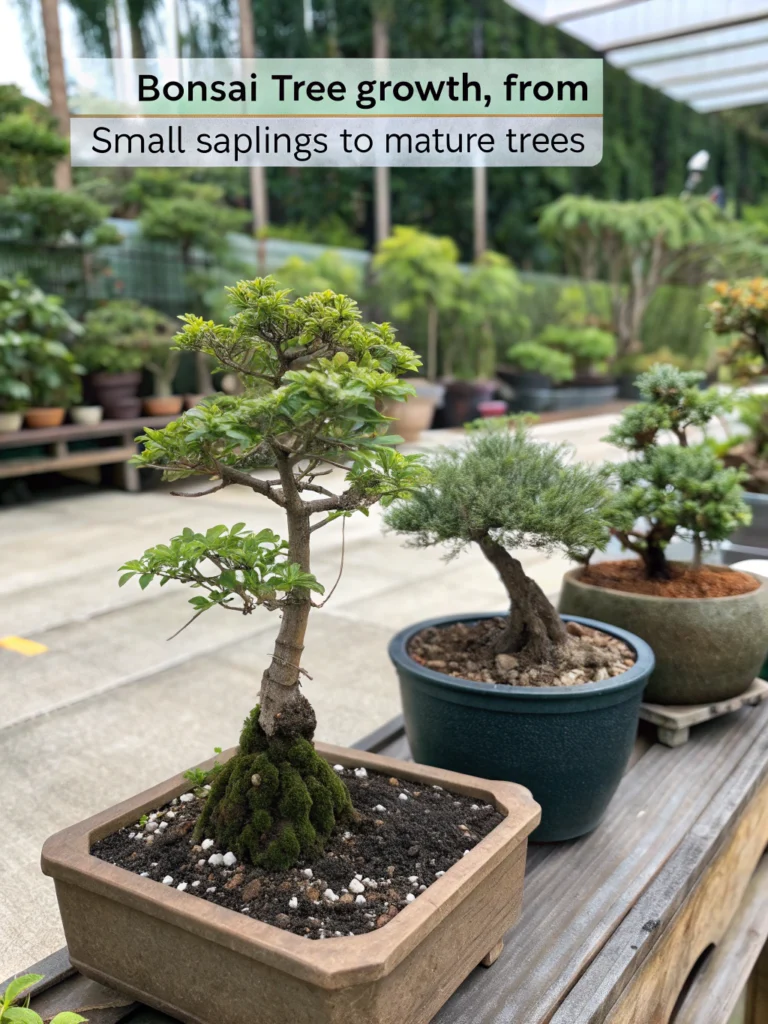 how long does it take bonsai trees to growcore